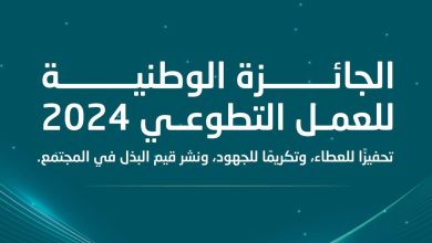 محليات السعودية: المركز الوطني لتنمية القطاع غير الربحي يطلق الجائزة الوطنية للعمل التطوعي