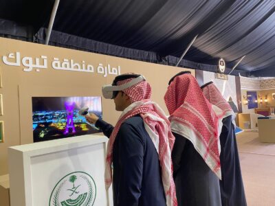 محليات السعودية: تقنية الواقع الافتراضي “VR” تجذب زوار جناح إمارة منطقة تبوك في معرض وزارة الداخلية “واحة الأمن”